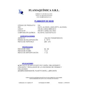 FLAMACER OC 80/85