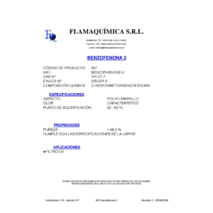 BENZOFENONA-3