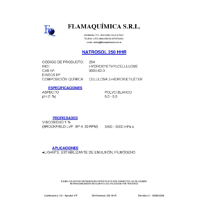 NATROSOL 250 HHR