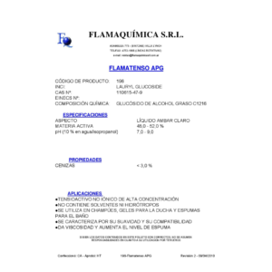FLAMATENSO APG