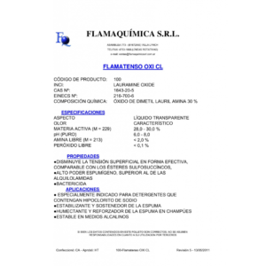 FLAMATENSO OXI CL