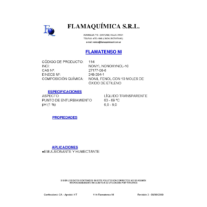 FLAMATENSO NI