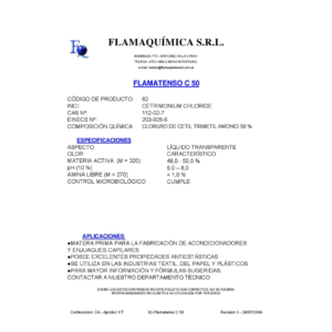 FLAMATENSO C 50