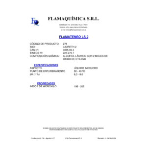 FLAMATENSO LS2