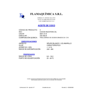 ACEITE DE COCO