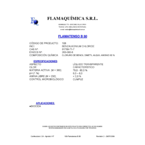 FLAMATENSO B 80